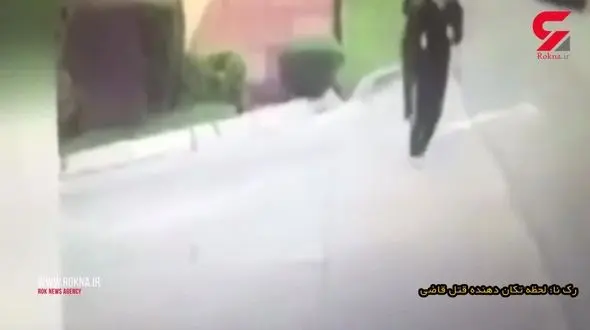  فیلم لحظه ترور یک قاضی 