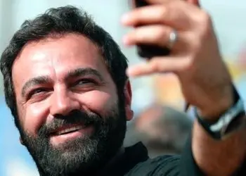 عاشقانه های آرش مجیدی و همسرش میلیشیا مهدی نژاد در هوای سرد پاییزی