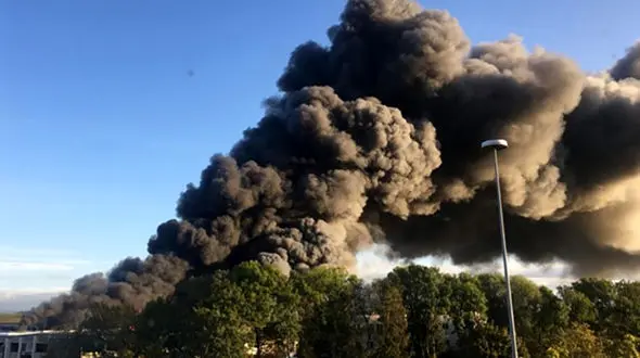 انفجار وحشتناک در نزدیکی فرودگاه «لینز» اتریش