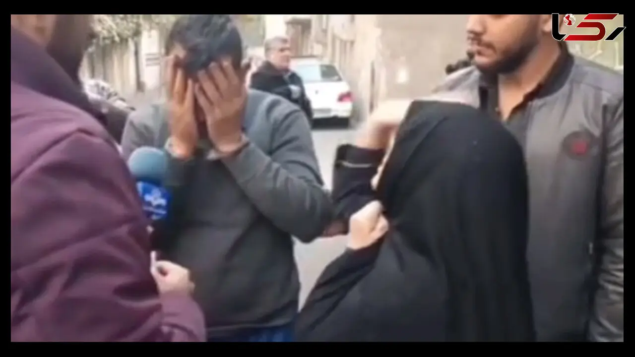 فیلم سیلی محکم زن تهرانی به دزد گردنبند قاپش