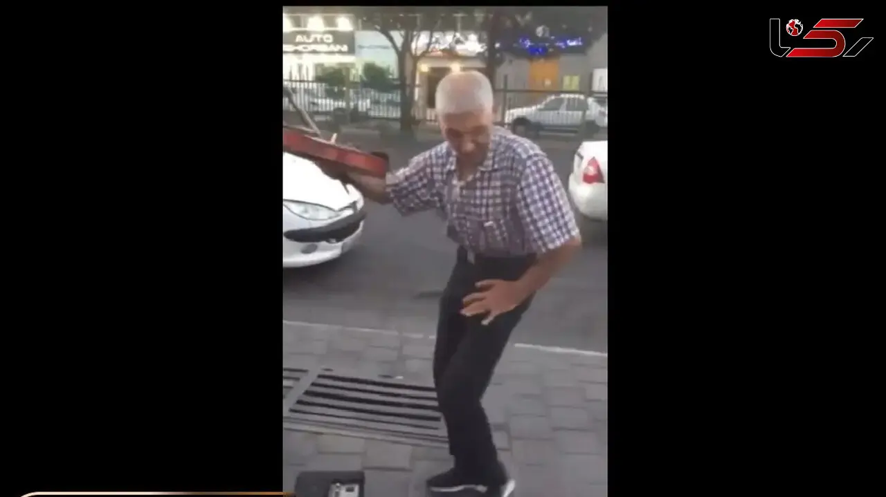 فیلم / این پیرمرد رقیب عاو عاو عاو صادق بوقی شد !