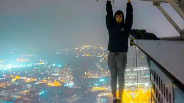 بازی با مرگ جوان خام برای کسب شهرت! + تصاویر تکان دهنده