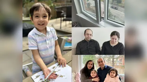 مرگ تلخ کودک ایرانی در کانادا / عکس ها و گفت و گو با پدر و مادر داغدارش
