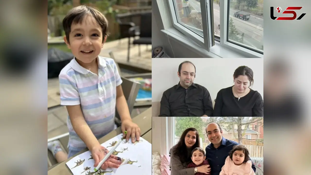 مرگ تلخ کودک ایرانی در کانادا / عکس ها و گفت و گو با پدر و مادر داغدارش