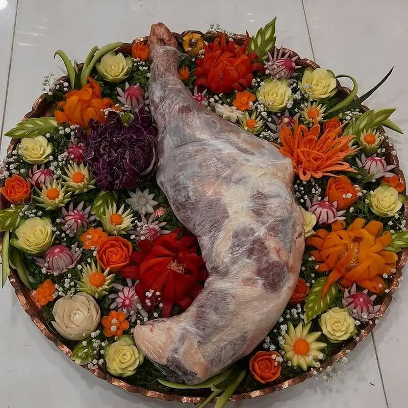 تزیین گوشت