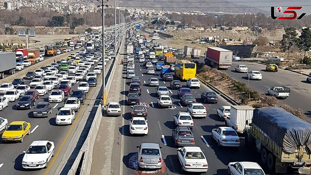 بار ترافیکی امروز در پایتخت / ترافیک سنگین در برخی از اتوبان های تهران