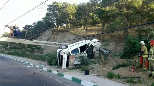 12 مصدوم در تصادفات جاده های کوهستانی استان البرز