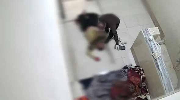 فیلم لحظه مرگ خسرو جمالی فر در زندان سنندج + جزئیات