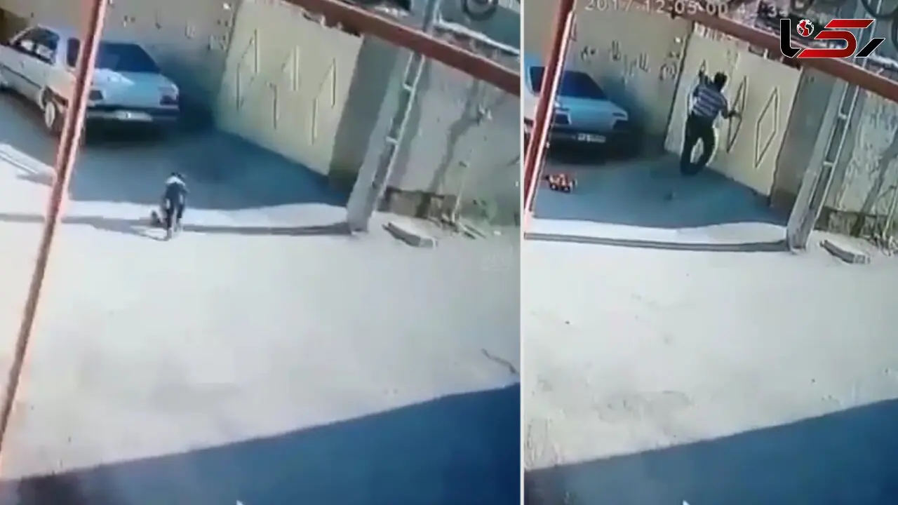 نجات معجزه آسای کودک از مرگ + فیلم