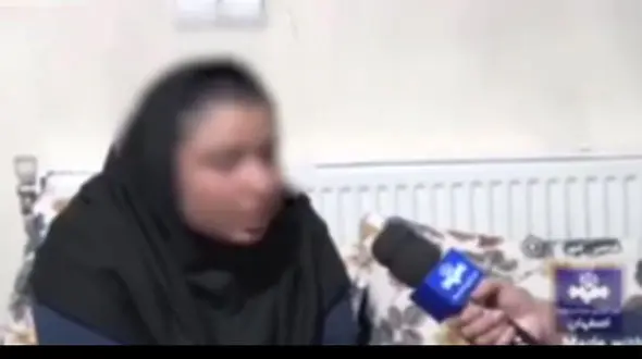 فیلم شیطنت خطرناک دانش آموز دختر در اصفهان / 8 همکلاسی او راهی بیمارستان شدند + عکس