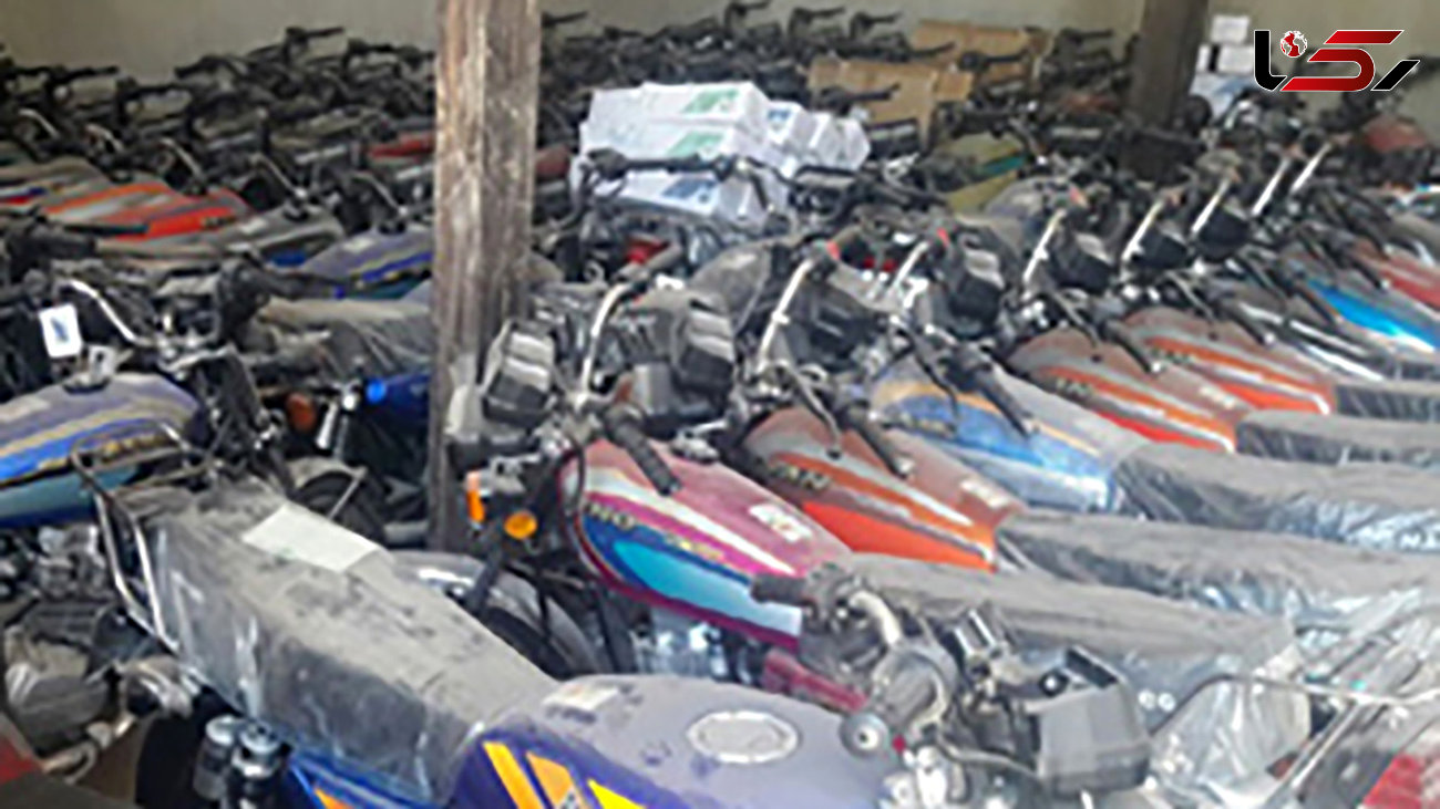 توقیف 5 دستگاه موتورسیکلت در دره شهر