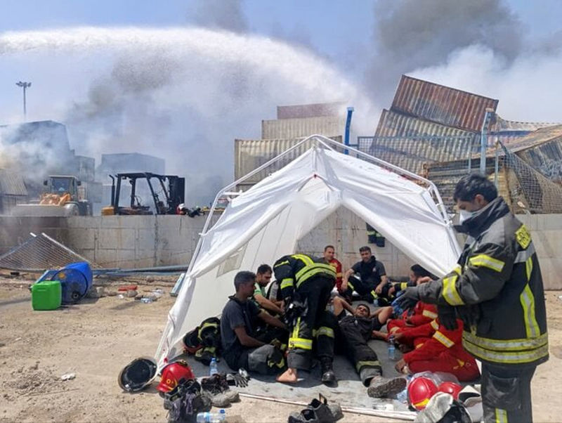 انفجار بندر شهید رجایی