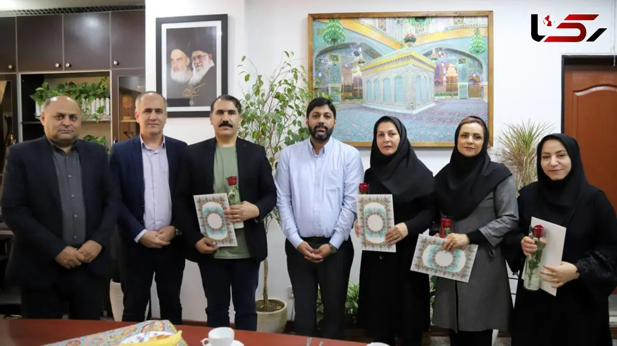 تقدیر از فرشتگان نجات جنگ 12 روزه به مناسبت روز پرستار در منطقه ۷