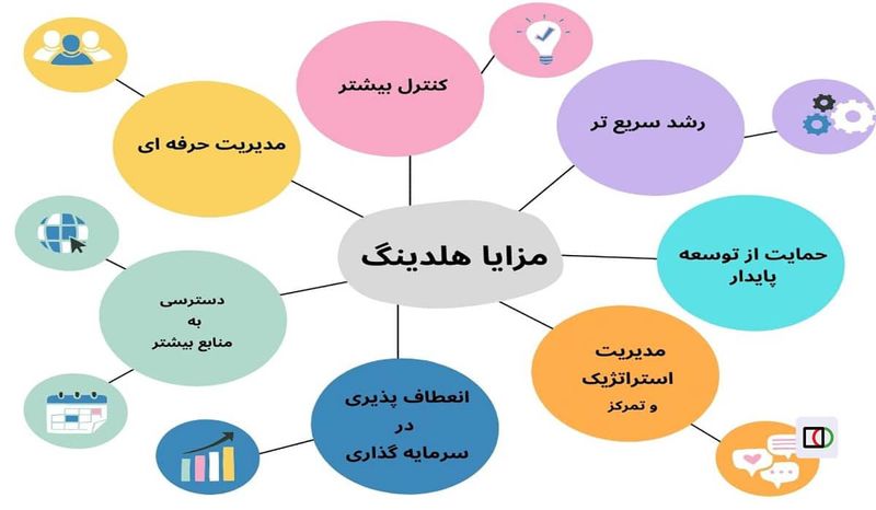 مزایای هلدینگ