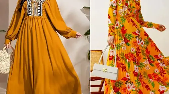 15 مدل شیک پیراهن زرد بلند؛ مناسب خانم‌ های خوش‌ سلیقه