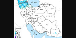 پرباران ترین و کم بارش ترین مناطق ایران را بشناسید