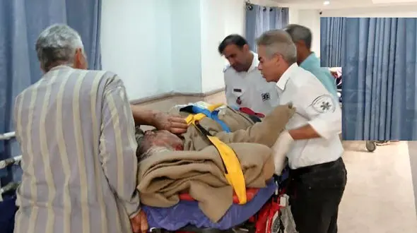 نجات مرد 65 ساله بابلی از ته دره‌ پس از 5 ساعت تلاش شبانه 