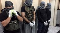 فیلم گفتگو و لحظه حمله خطرناک ترین دزدان مسلح به 4 طلافروشی تهران / پوشش داعشی داشتند + عکس