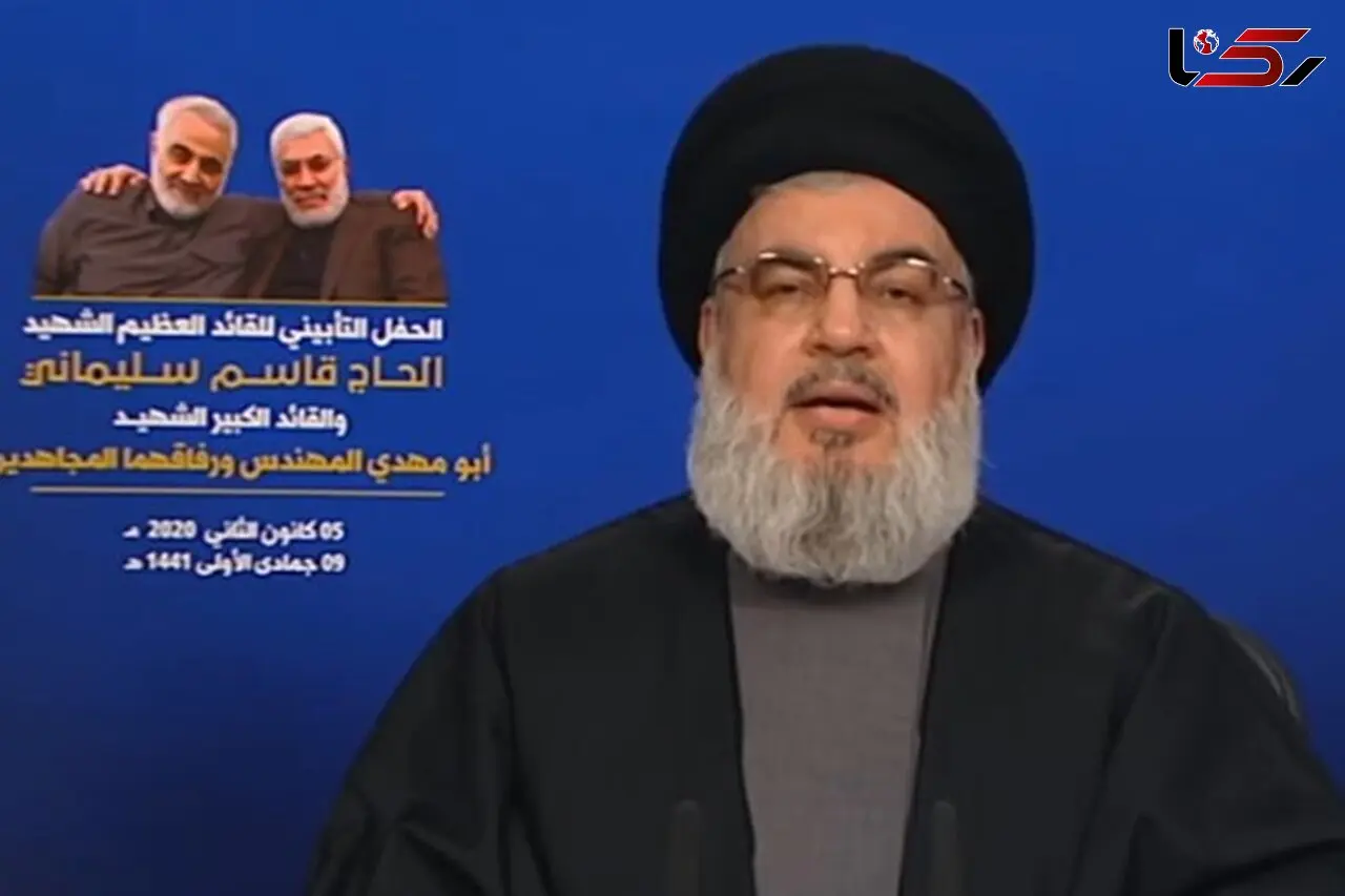 سید نصرالله نوع انتقام سخت را مشخص کرد / سر ترامپ ارزش کفش سردار سلیمانی را ندارد!
