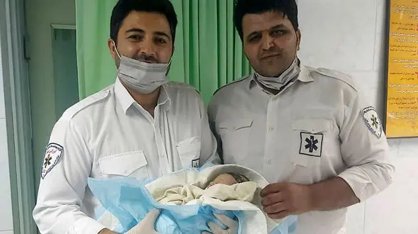 زایمان عجیب زن اصفهانی / او دختر زایید + عکس