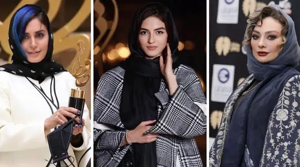 نگاهی به استایل‌های  بازیگران در جشن‌های حافظ؛ هر سبک و رنگی را بر تن بازیگران دیدیم! / از الناز شاکردوست و پریناز ایزدیار تا مهران مدیری و احسان علیخانی