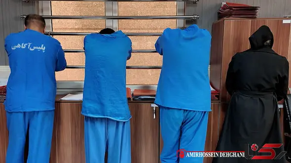 شبیخون پلیس به باند سازمان یافته علی گلابی + گفتگو با  زن تبهکار و همدستانش