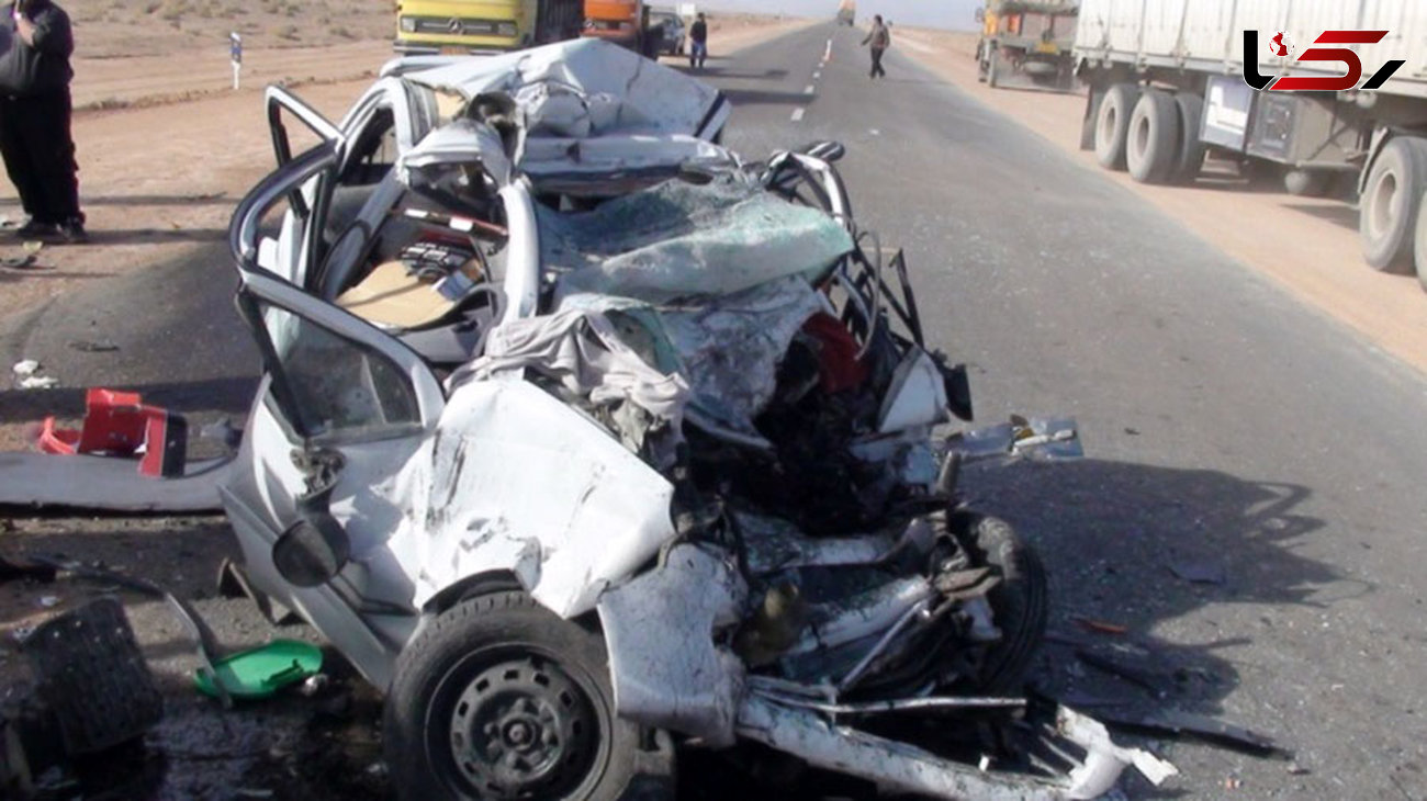 3 کشته در تصادف مرگبار پراید در محور داراب