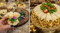 طراحی نون و پنیر سبزی سفره عقد؛ 15 ایده خلاقانه و چشم نواز