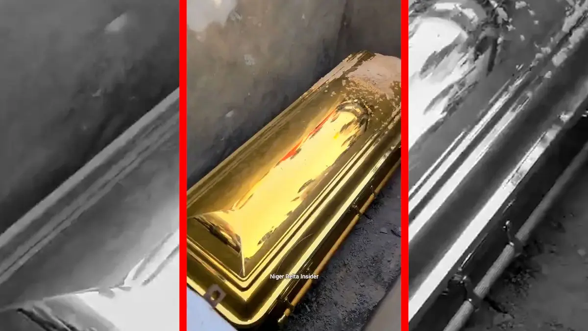 فیلم مراسم ویژه خاکسپاری مادر ۱۰۴ ساله روحانی