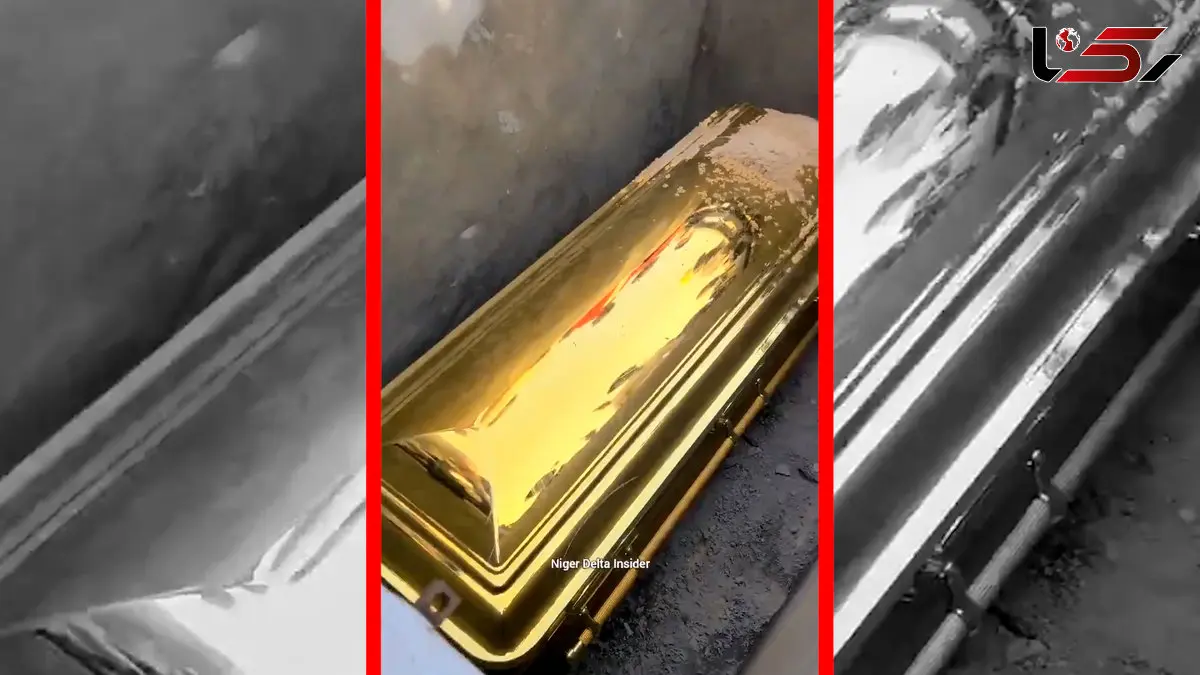 فیلم مراسم ویژه خاکسپاری مادر ۱۰۴ ساله روحانی 