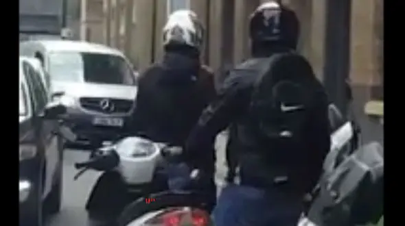 دزدی موتور در روز روشن + فیلم و  عکس