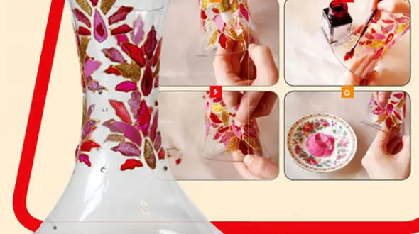 تزئین خاص و شیک سفره هفت سین با رنگ ویترای