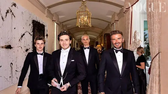 (عکس) خالکوبی مشترک پسران دیوید بکام