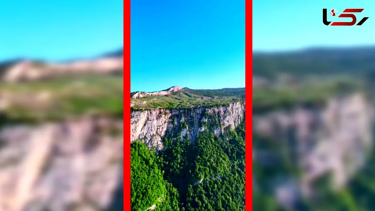 فیلم تصویر هوایی از جنگل رامیان در گلستان