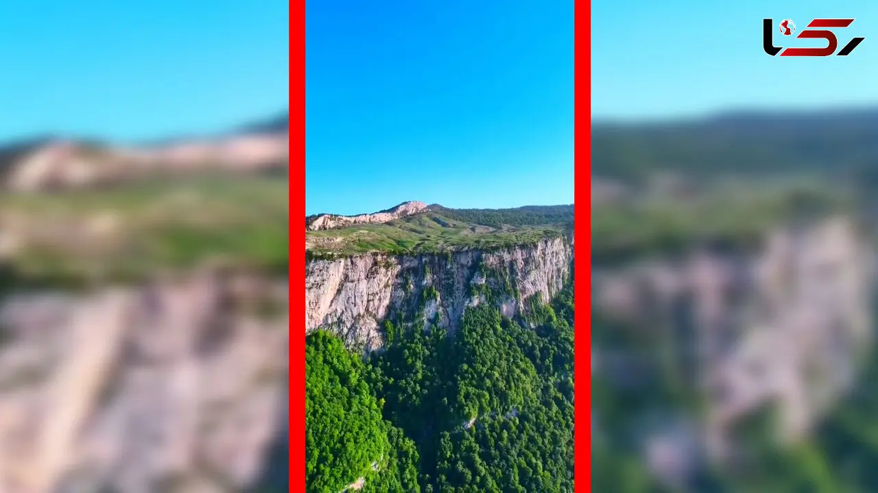 فیلم تصویر هوایی از جنگل رامیان در گلستان