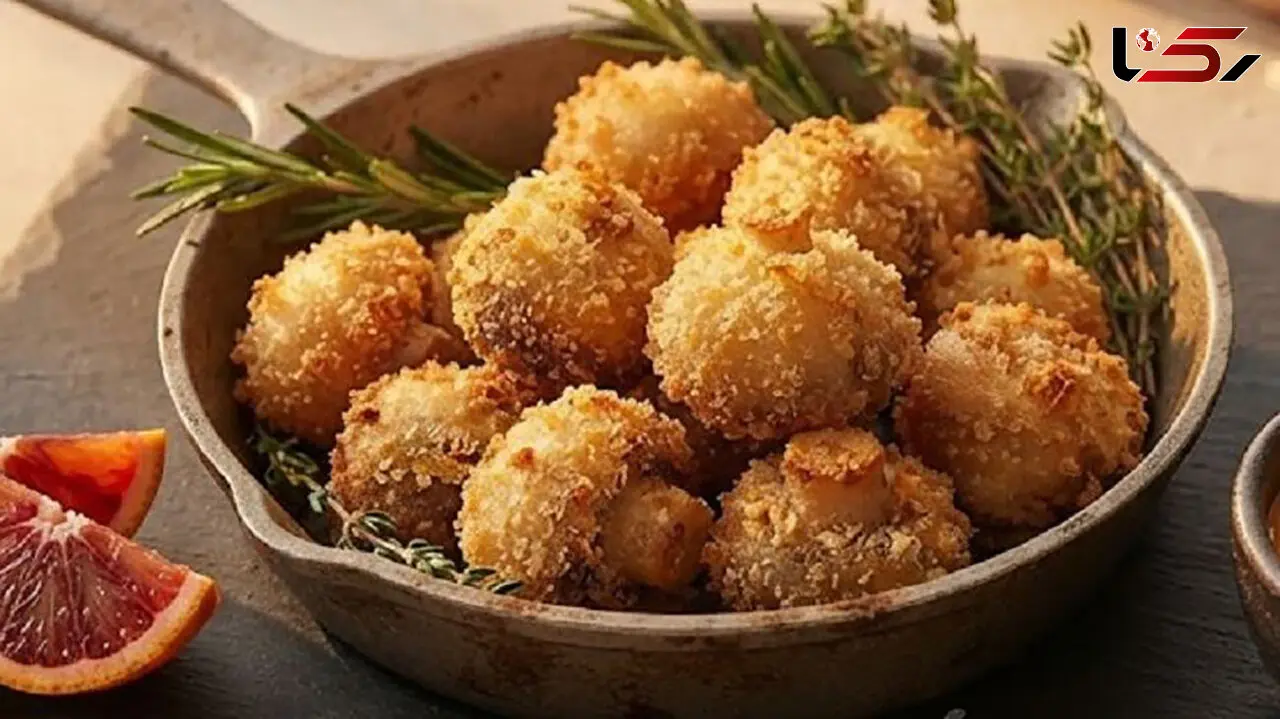 طرز تهیه قارچ سوخاری رستورانی در خانه؛ تردی افسانه‌ ای که هر مهمانی را به یادگار می‌ گذارد!