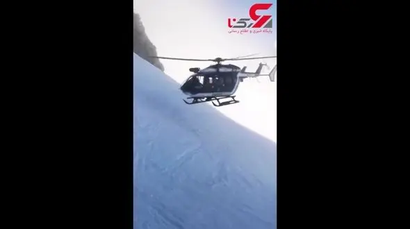 مهارت فوق‌العاده این خلبان در کنترل هلیکوپتر دیدنی است+فیلم