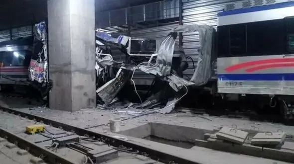 حادثه هولناک در خط دو مترو اصفهان / خوشبختانه کسی آسیب ندید