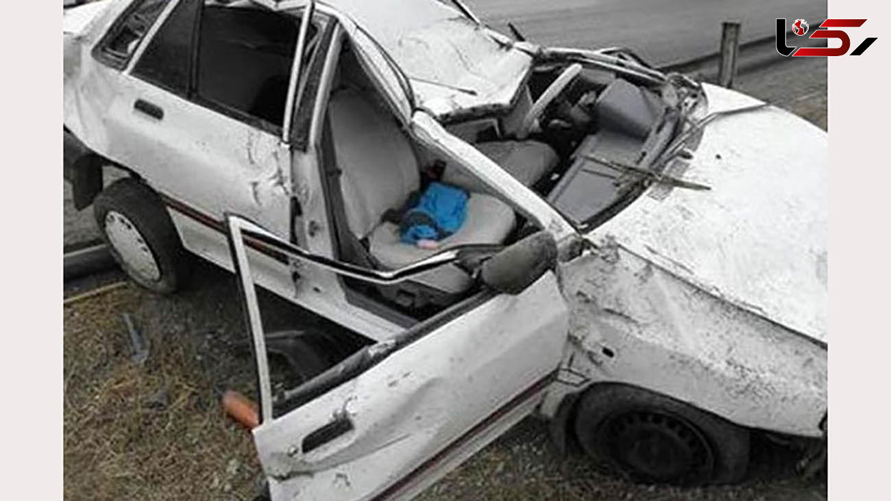 مرگ 3 سرنشین پراید در تصادف خودروی لاکچری / در شیراز رخ داد + عکس