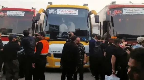 اختصاص روزانه 120 اتوبوس برای زائران اربعین/تشرف 313 زائر اولی از مناطق محروم