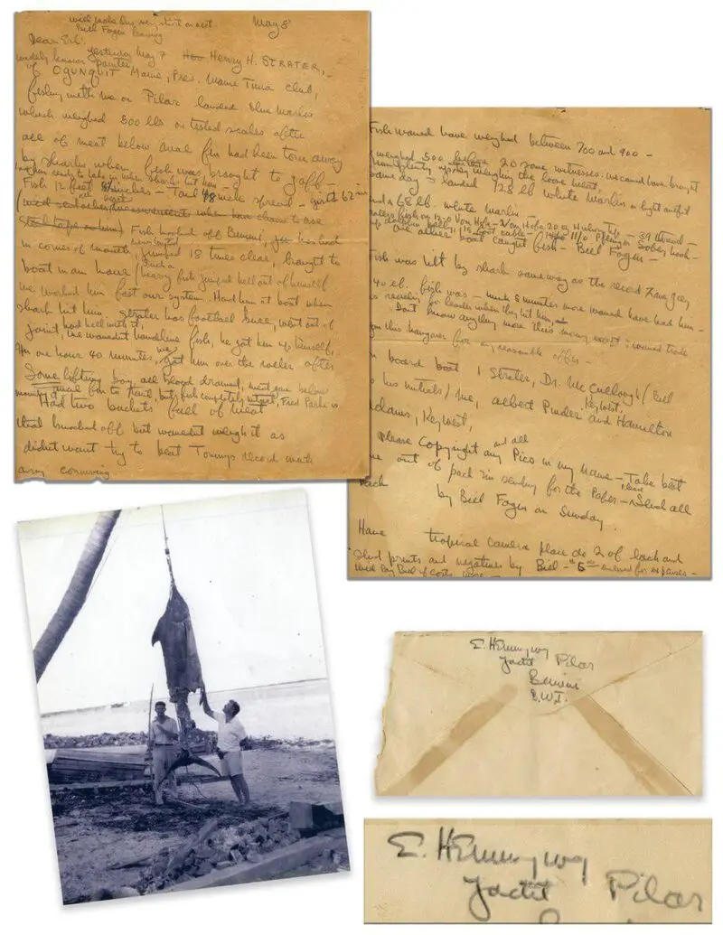  نامه ۸۰ ساله همینگوی ۲۸ هزار دلار چکش خورد 