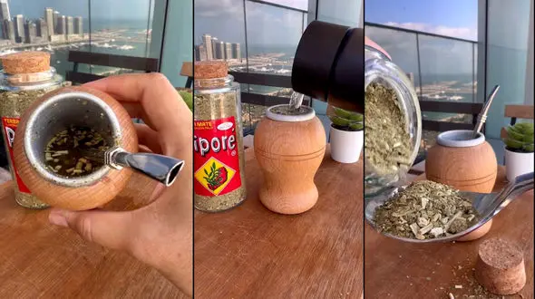 طرز تهیه چای ماته ، چای محبوب ورزشکار ها + فیلم 