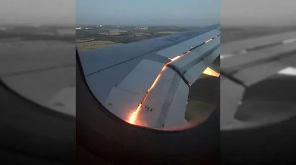 وحشت انفجار در آسمان برای هواپیمای تیم عربستان!