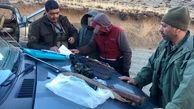 دستگیری شکارچیان غیرمجاز در قوچان