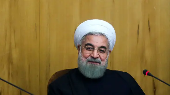 توئیت‌ حسن روحانی پس از مراسم تحلیف 