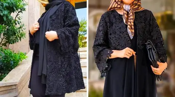 مانتو مشکی و استایل شیک؛ 15 ترکیب بی‌ نقص برای خوش‌ پوشی