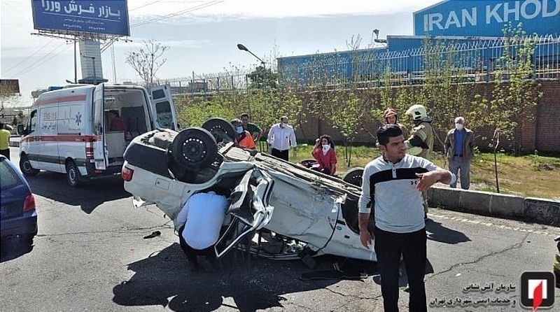 پلیس راهور | پلیس راهنمایی و رانندگی , آتش‌نشانی , سازمان آتش‌نشانی تهران , حوادث , اورژانس , 