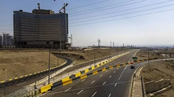 یک بزرگراه در غرب تهران افتتاح شد

