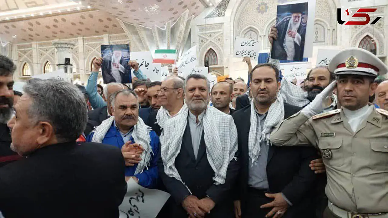 تجدید میثاق وزیر کار و جامعه کارگری با آرمان‌های امام راحل