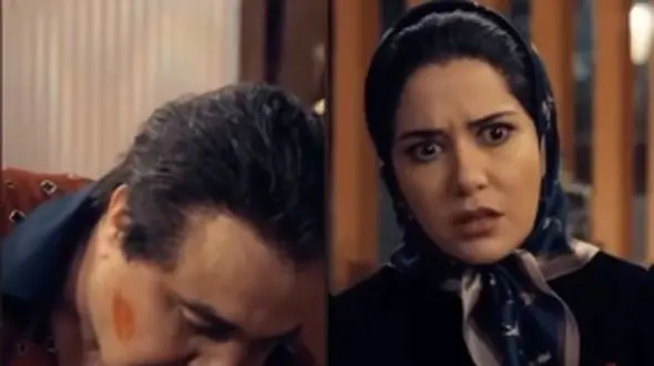 انیمیشن جنجالی‌ترین سکانس رضا عطاران و پریناز ایزدیار فیلم صددام هم اومد؛ رضا ضاااا جای قرمز روی صورتت برای چیه؟ / این جاکشه میخاره؛ چی گفت؟ چقد تپل و بامزه شده